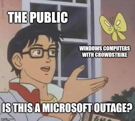 &ldquo;Is this a Microsoft outage?&rdquo;