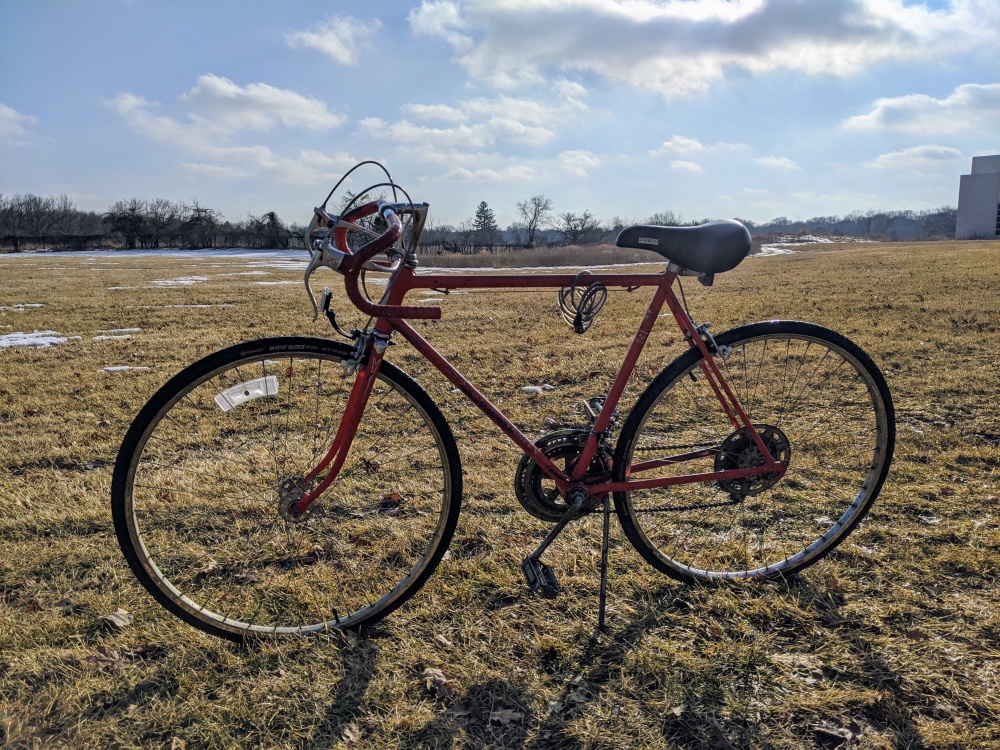 Bike in the sun