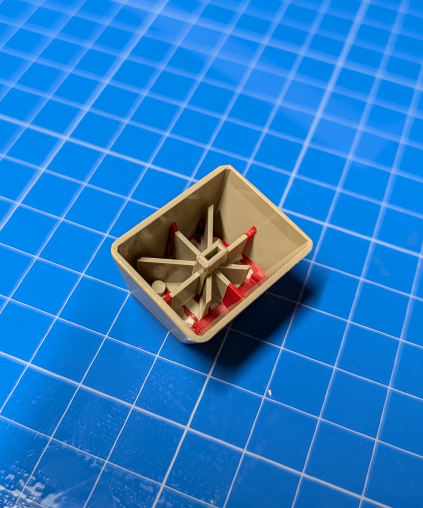 Bottom of a keycap