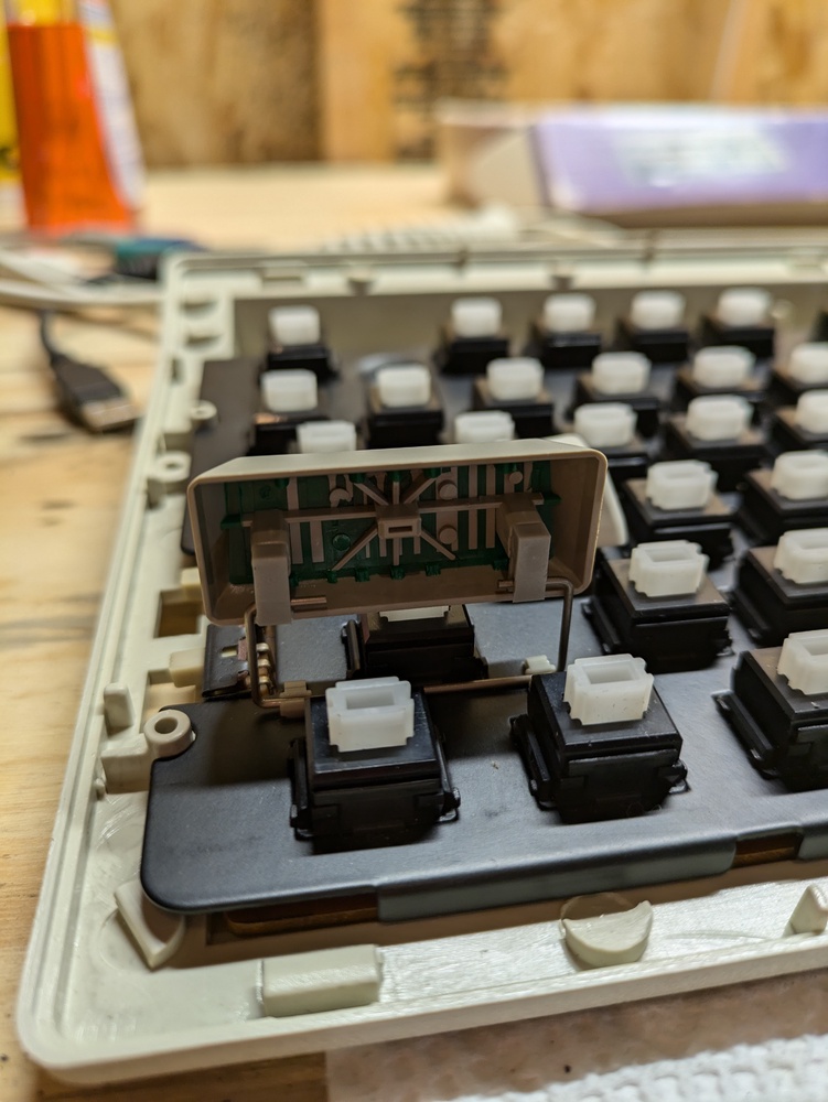 Keycap reassembly