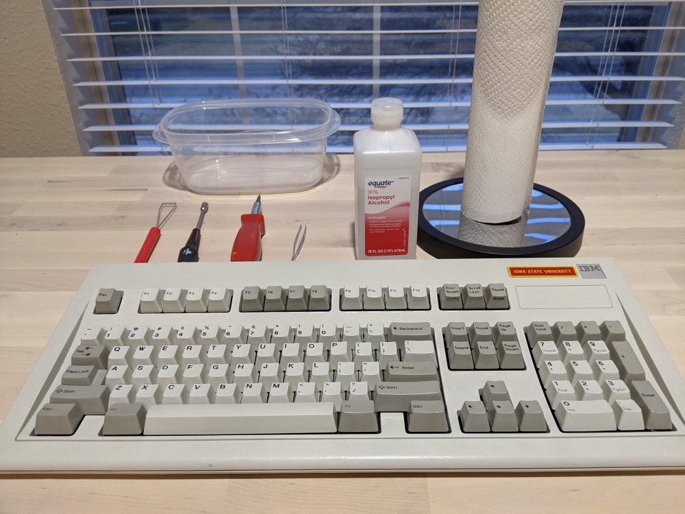 Tools needed for cleaning