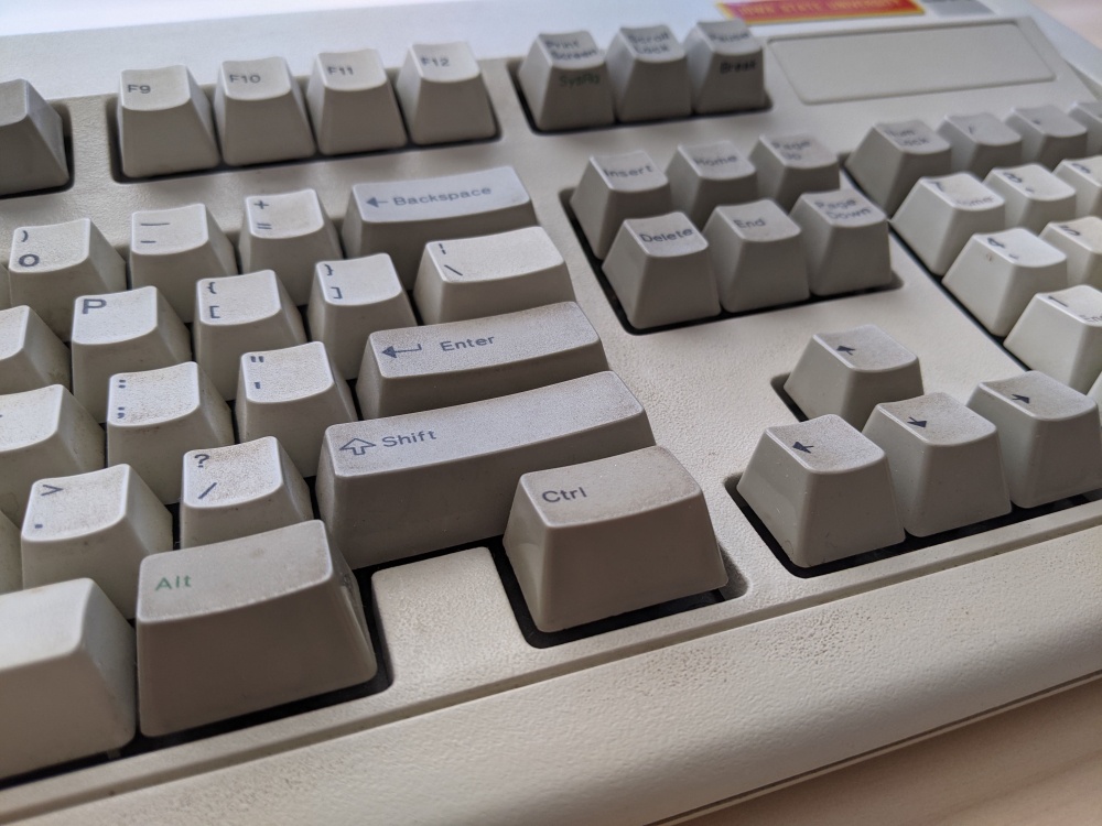 Keyboard grime