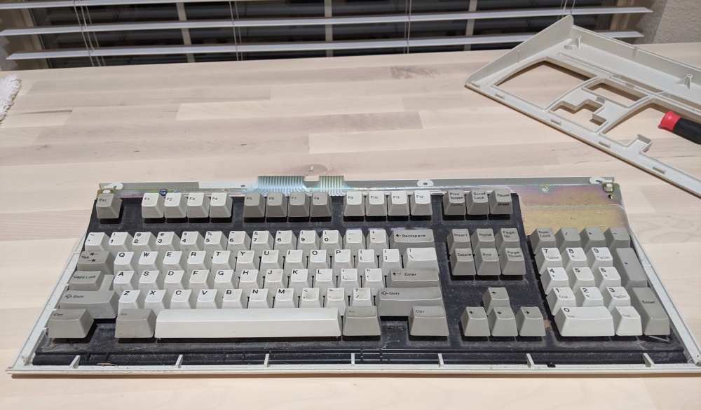 Top shell removed