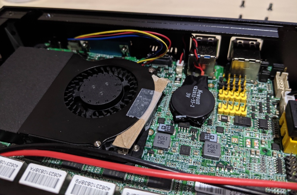 Qotom mini PC fan fix