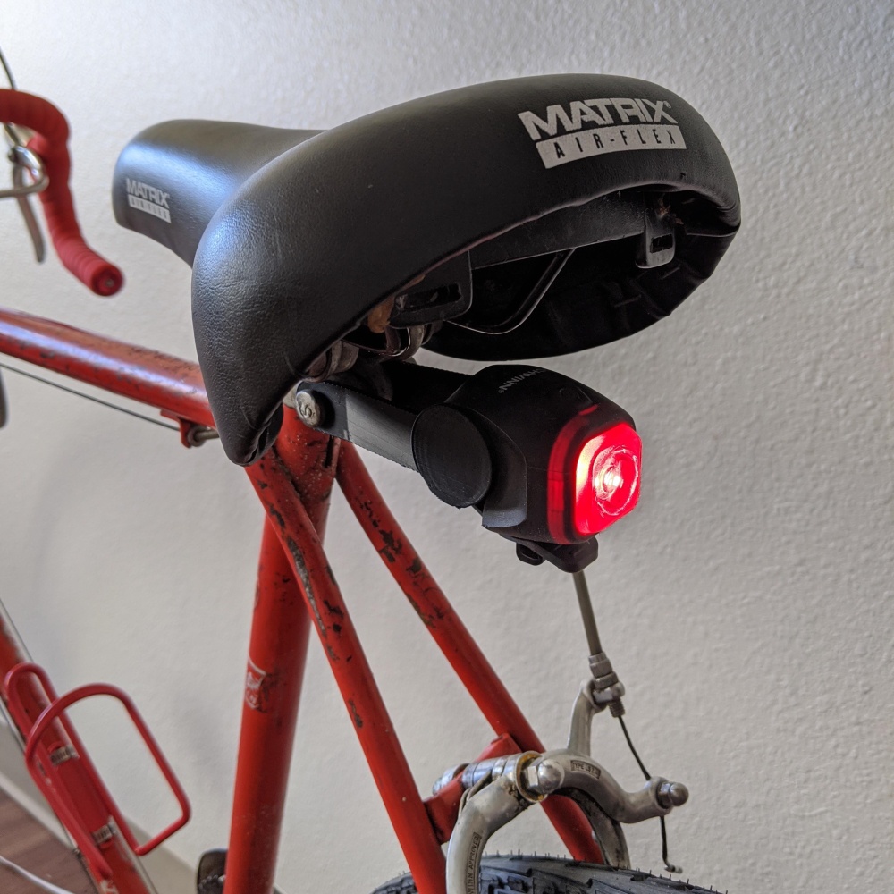 Rear mount with light