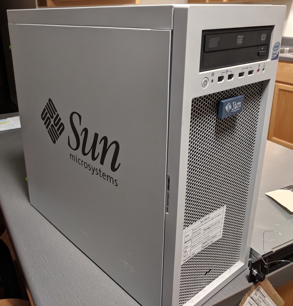Sun Ultra 24 from surplus