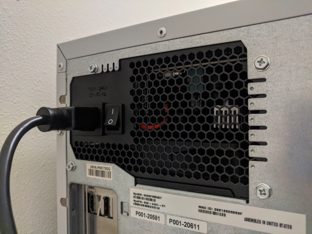 New power supply installed