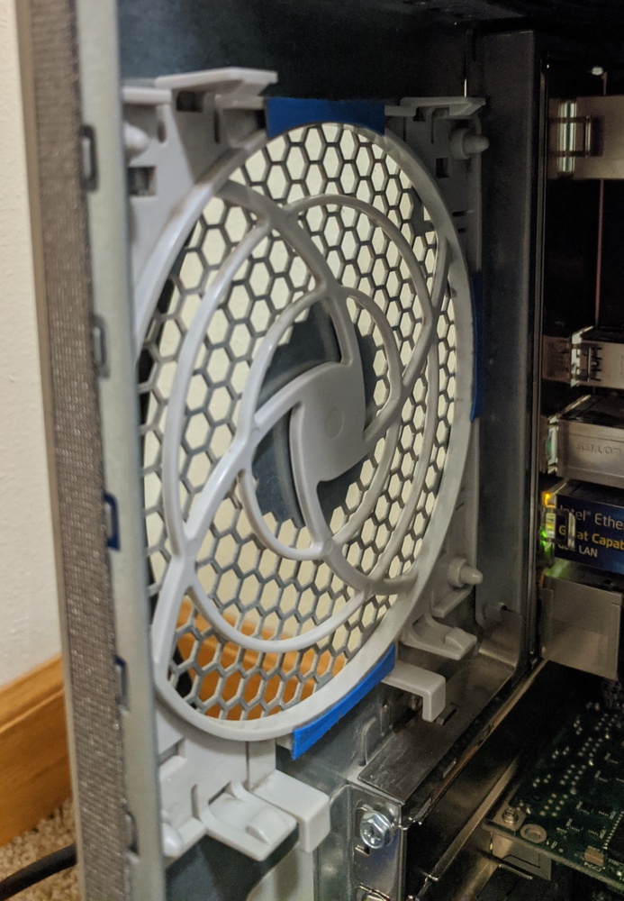 Sun Ultra 24 rear case fan mount