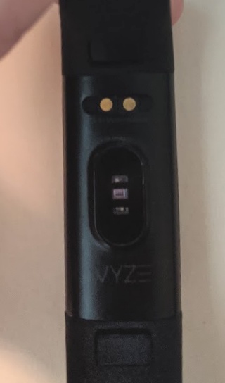 Back of the Wyze Band