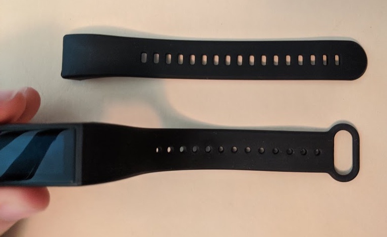 Both bands side by side to show differences