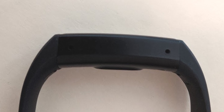 Right side of the Wyze Band